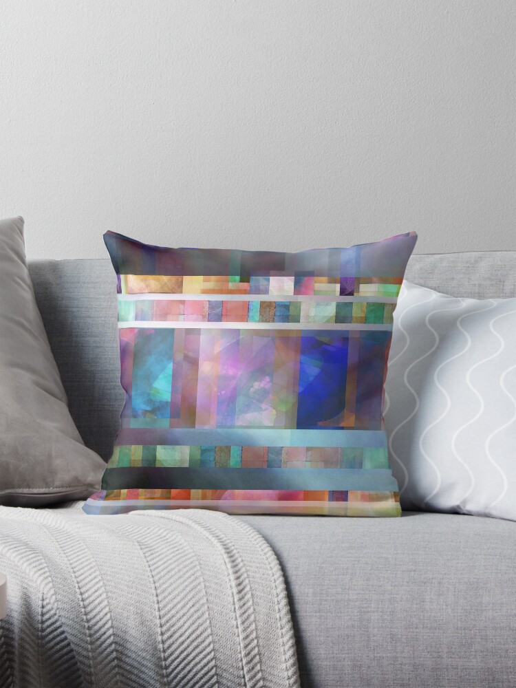 Thumbnail 1 of 4, Pillow, Abstract Composition designed and sold by IvanaR.