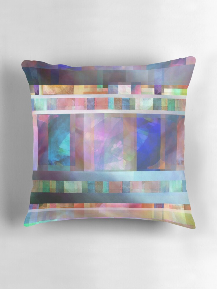Thumbnail 3 of 4, Pillow, Abstract Composition designed and sold by IvanaR.