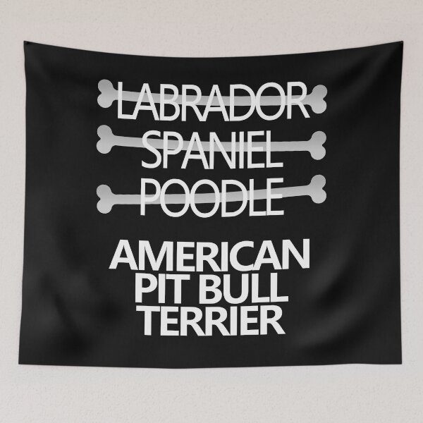 Item preview, American Pit Bull Terrier Dog Breed  Text design designed and sold by GetItGiftIt.