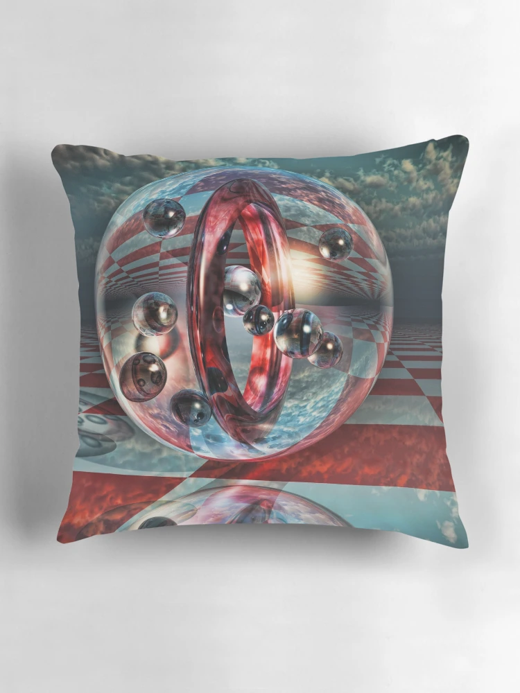 Thumbnail 3 of 4, Pillow, Redshift Riders designed and sold by Keith Reesor.