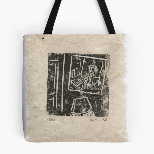 Item preview, Petite Histoire d'Intérieur - Linocut (for a book ?) designed and sold by Pascale Baud.