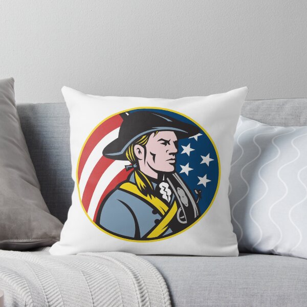 Item preview, American Patriot Minuteman With Flag designed and sold by patrimonio.