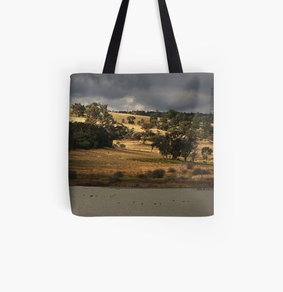 Bogolong Dam at Grenfell All Over Print Tote Bag