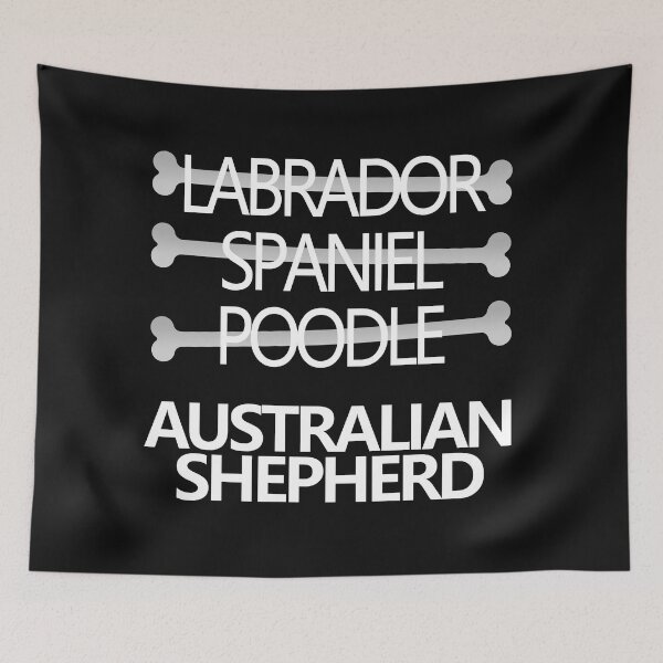 Item preview, Australian Shepherd Dog Breed  Text design designed and sold by GetItGiftIt.