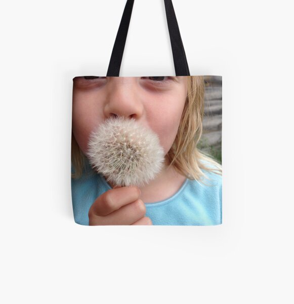 Dandelion clock 2 All Over Print Tote Bag