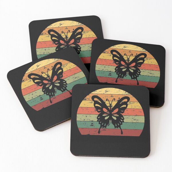Item preview, Butterfly Silhouette Vintage Design designed and sold by Basti09.