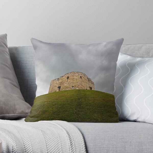 Clifford's Tower Throw Pillow