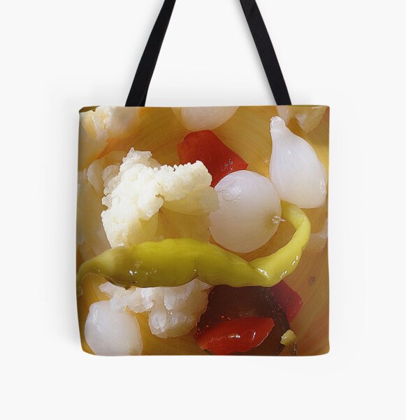 Pickles All Over Print Tote Bag