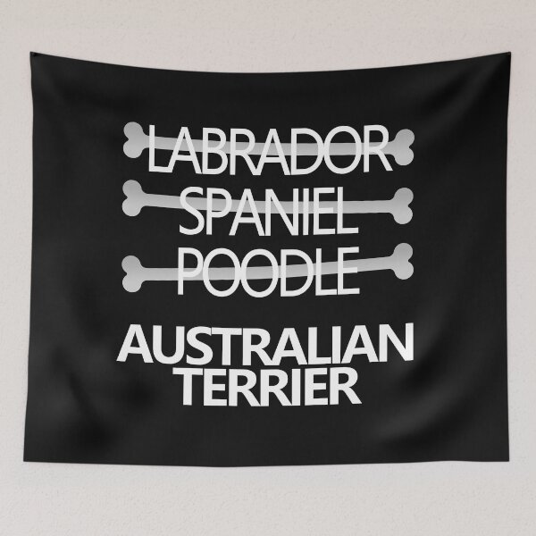 Item preview, Australian Terrier Dog Breed  Text design designed and sold by GetItGiftIt.