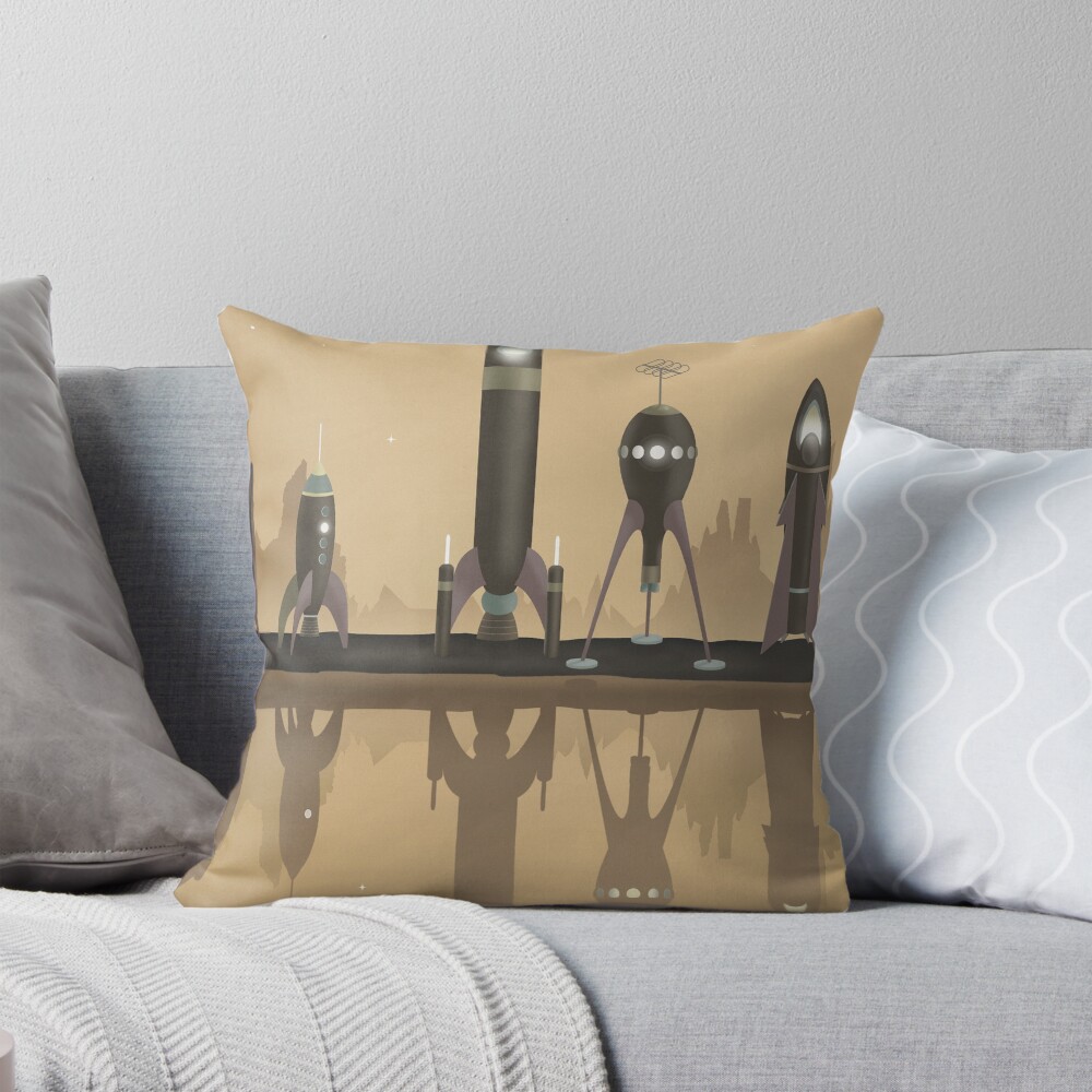 Item preview, Throw Pillow designed and sold by stevethomasart.