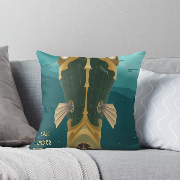 Item preview, Neptune Travel Poster designed and sold by stevethomasart.