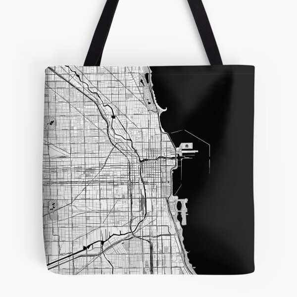 Item preview, Chicago OpenStreetMap Poster designed and sold by Traut1.