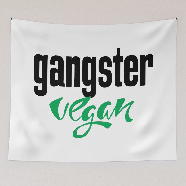 Item preview, Gangster Vegan designed and sold by ProjectX23.