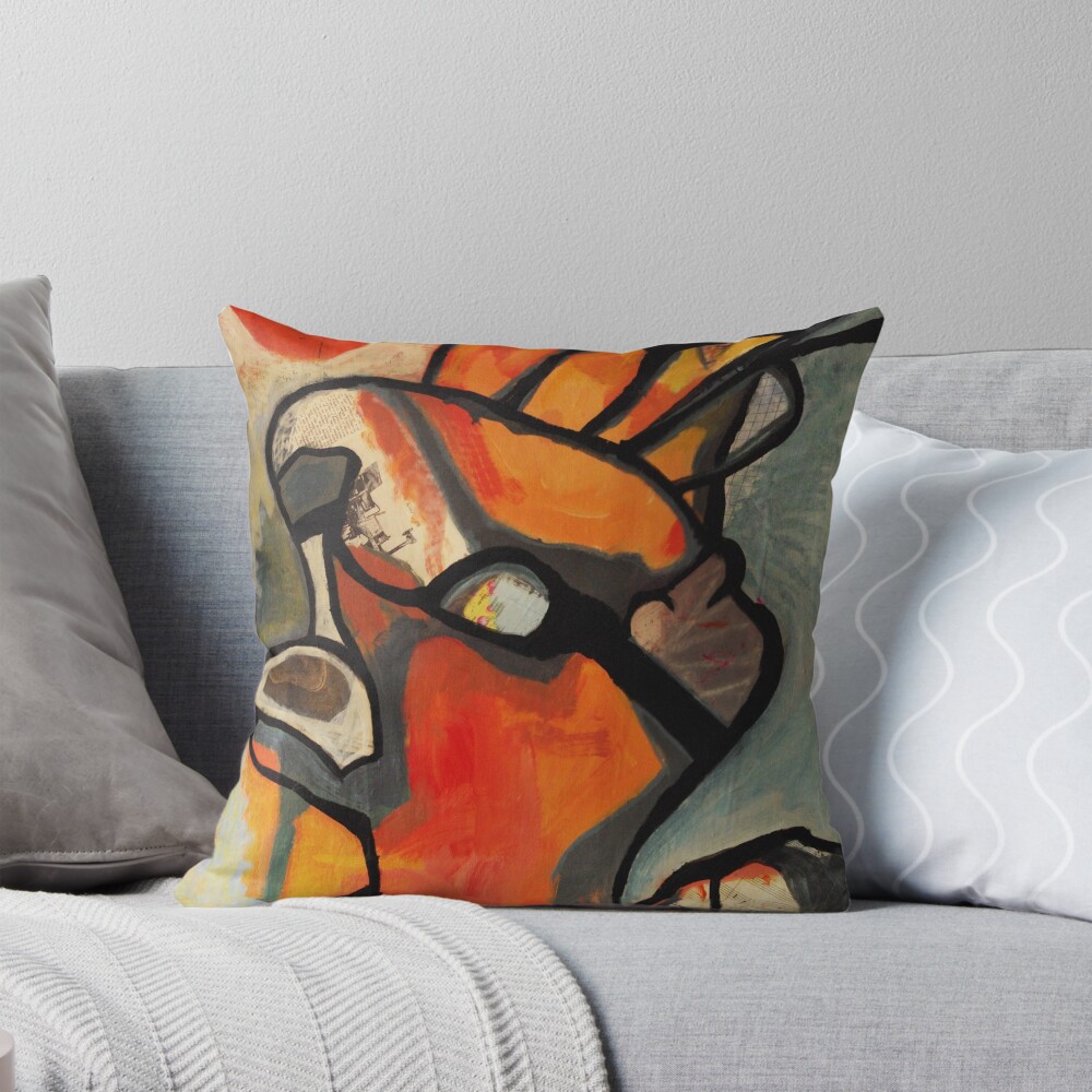Item preview, Throw Pillow designed and sold by SoxyFleming.