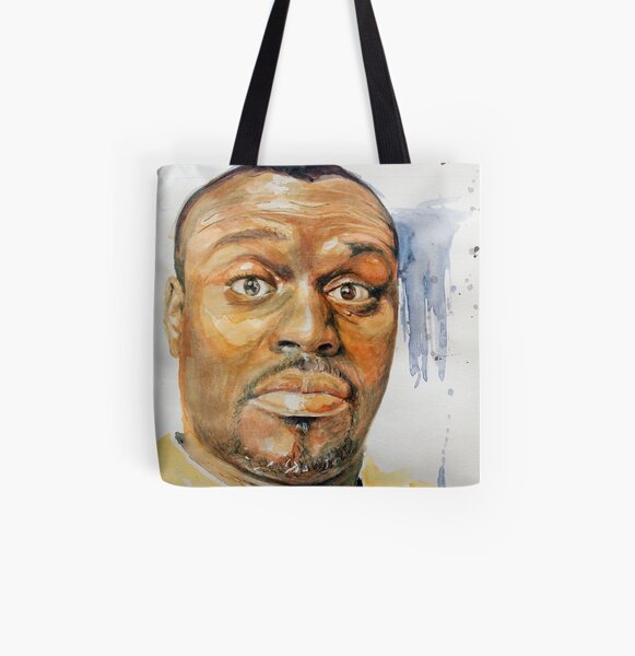 Self-Portrait - Artist In Surprised Mode All Over Print Tote Bag