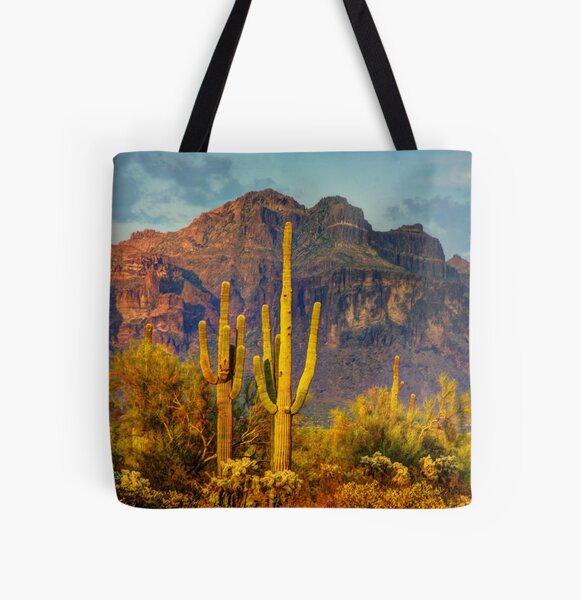 The Desert Golden Hour II All Over Print Tote Bag