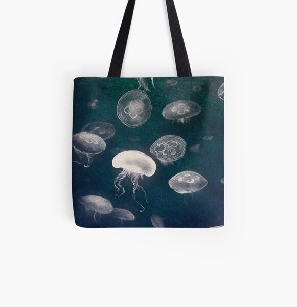 Baggage Covers Colorful Painted Jellyfish Pattern Washable Protective Case