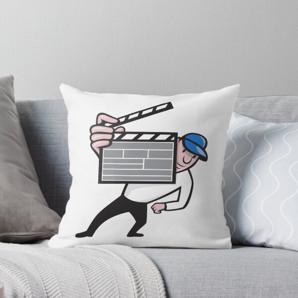 Item preview, Director With Movie Clapboard Cartoon designed and sold by patrimonio.
