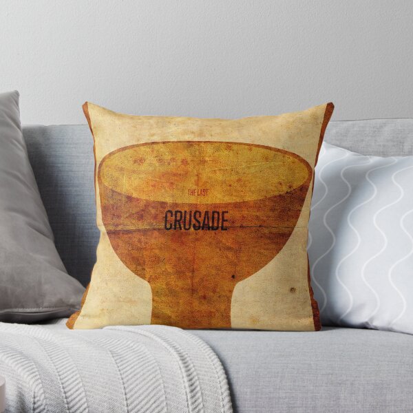 Crusade (aged) Throw Pillow