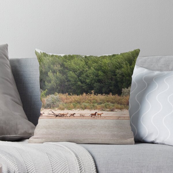 Item preview, Wild Horses on the River designed and sold by Kim Barton.