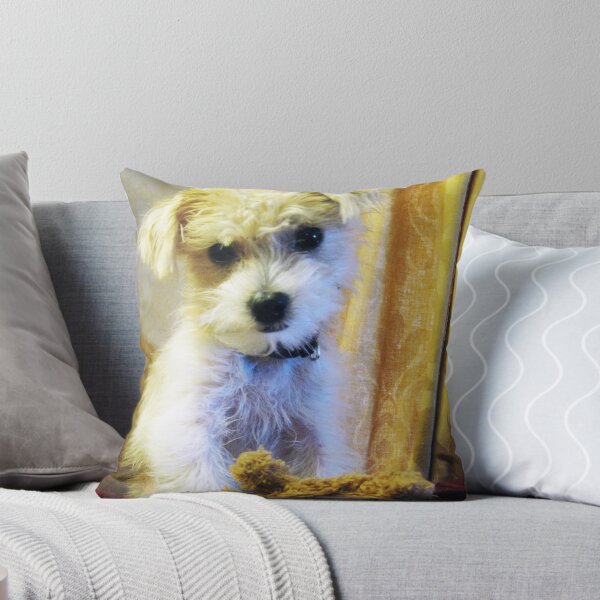 Item preview, My Favorite Toy - Tigger dog portrait designed and sold by LindaAppleArt.