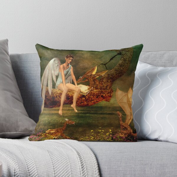 Stories of Old Throw Pillow