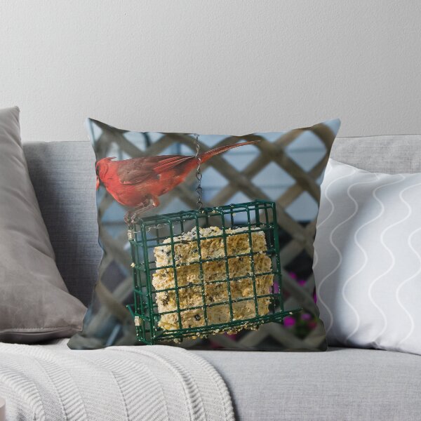 Item preview, Cardinal at My Feeder designed and sold by Bill  Watson.