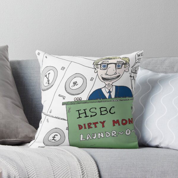 Item preview, Caricatura de lavado de dinero de HSBC designed and sold by Binary-Options.