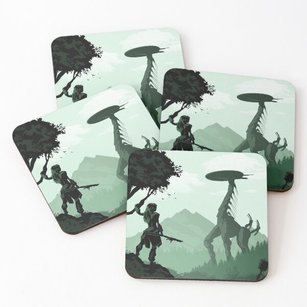 Horizon Zero Dawn Coasters (Set of 4)