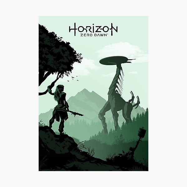 Horizon Zero Dawn Lámina fotográfica