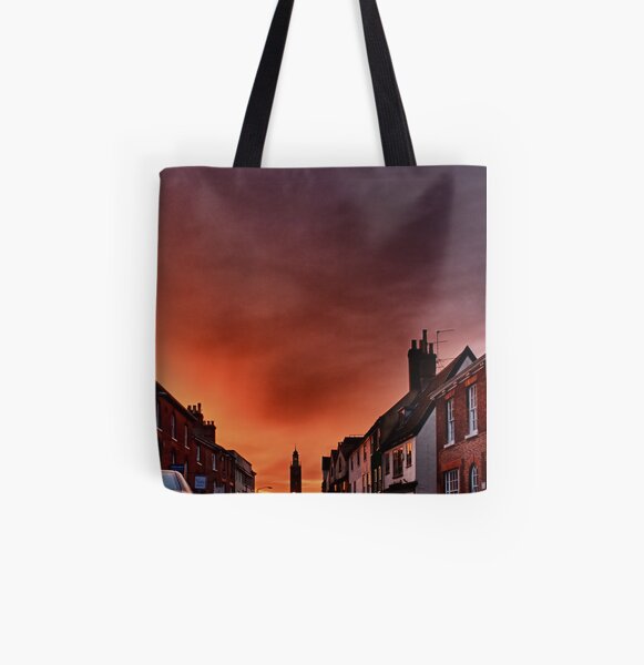 Shepherd's Warning All Over Print Tote Bag