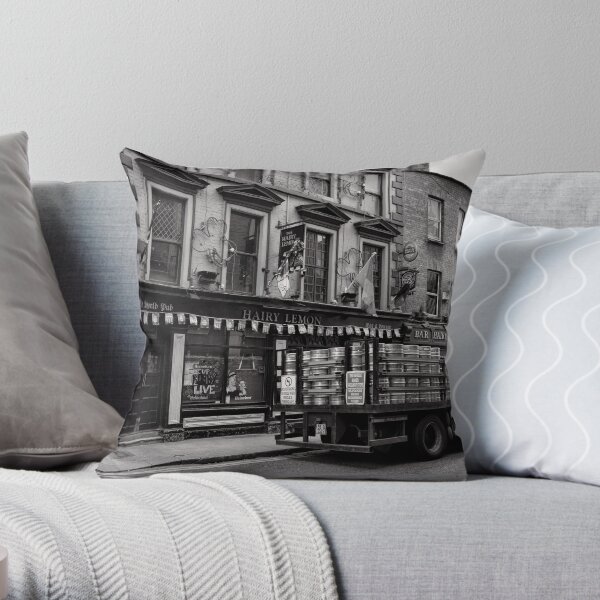 Precious cargo for a pub - Dublin Throw Pillow