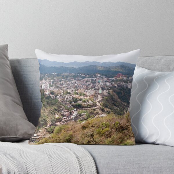 Item preview, View of Katra township while on the pilgrimage to the Vaishno Devi Shrine in Kashmir in India designed and sold by ashishagarwal74.