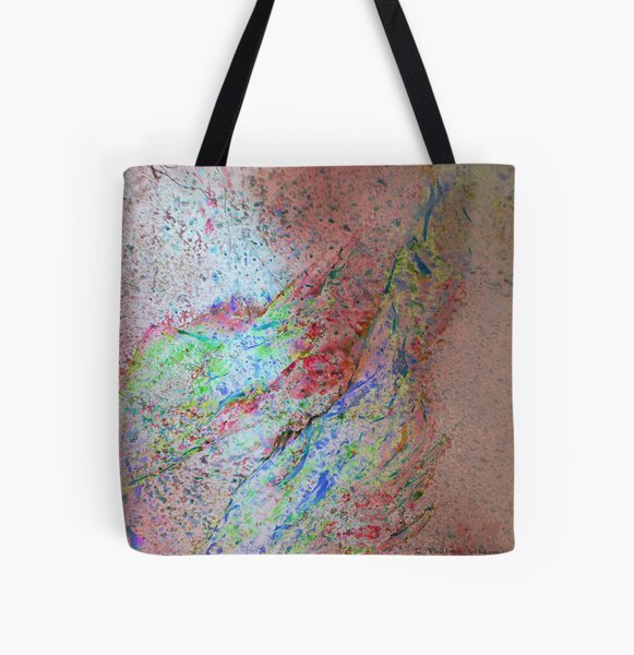 Sunlight on spring blossom All Over Print Tote Bag