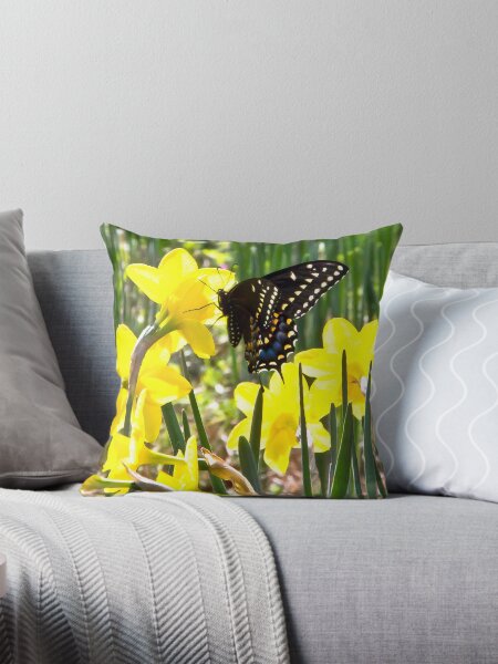 Item preview, Monarch and Daffodils designed and sold by clizzul.