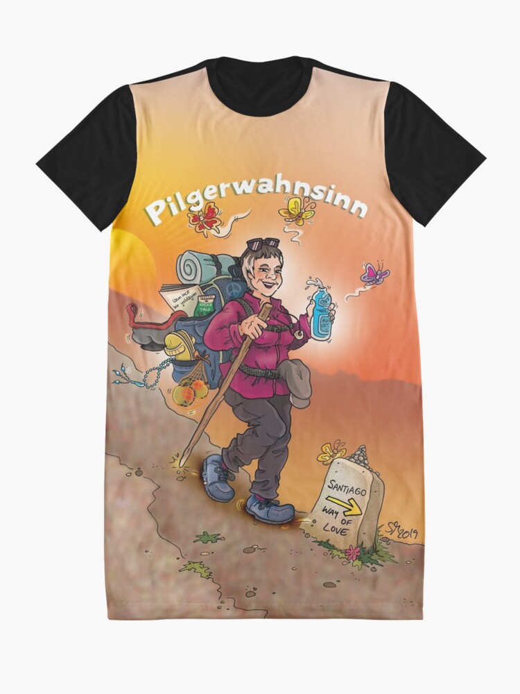 Alternative Ansicht von Pilgerwahnsinn II T-Shirt Kleid