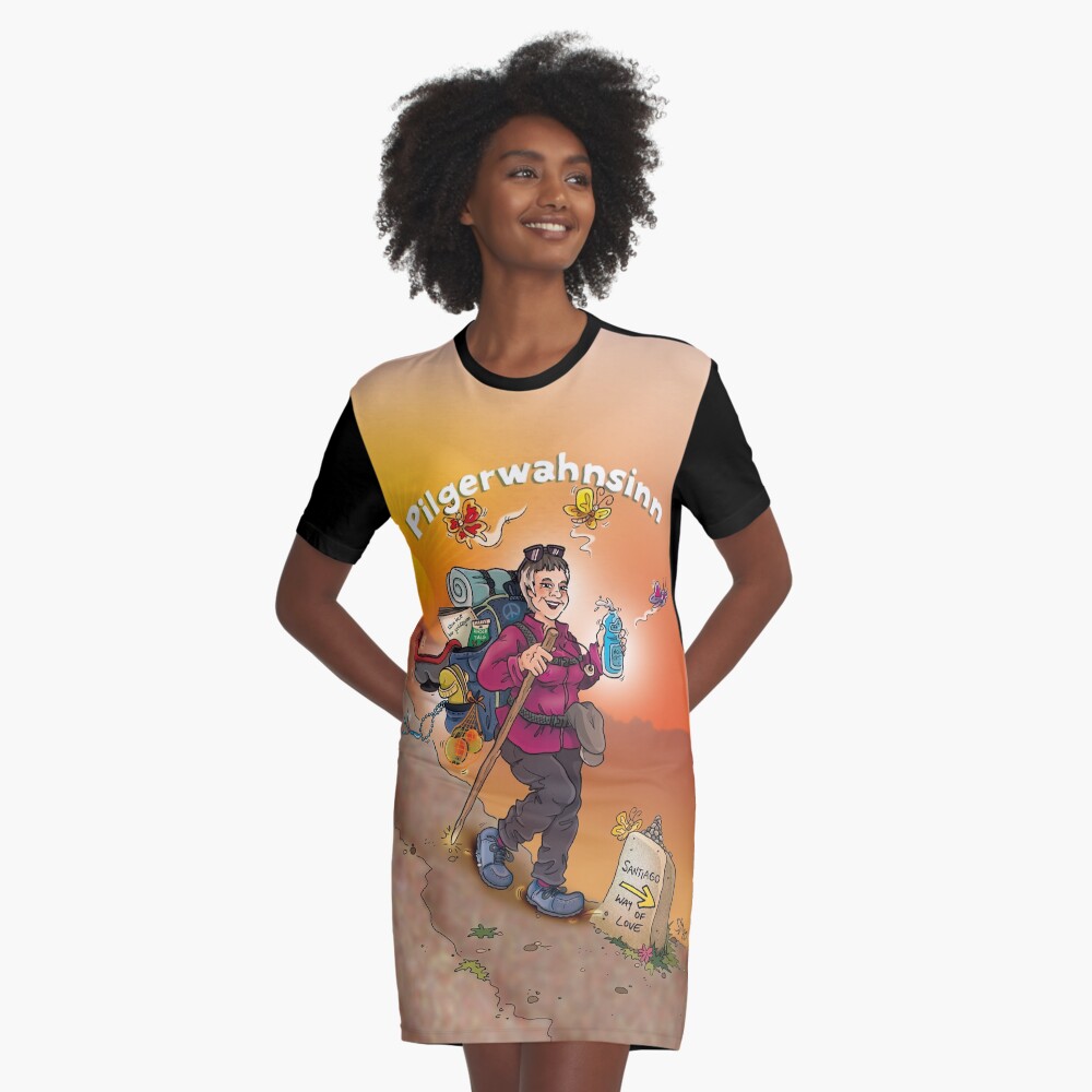 Pilgerwahnsinn II T-Shirt Kleid
