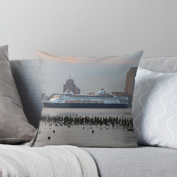 Item preview, Cruise Ship Veendam on the Hudson River designed and sold by pmarella.
