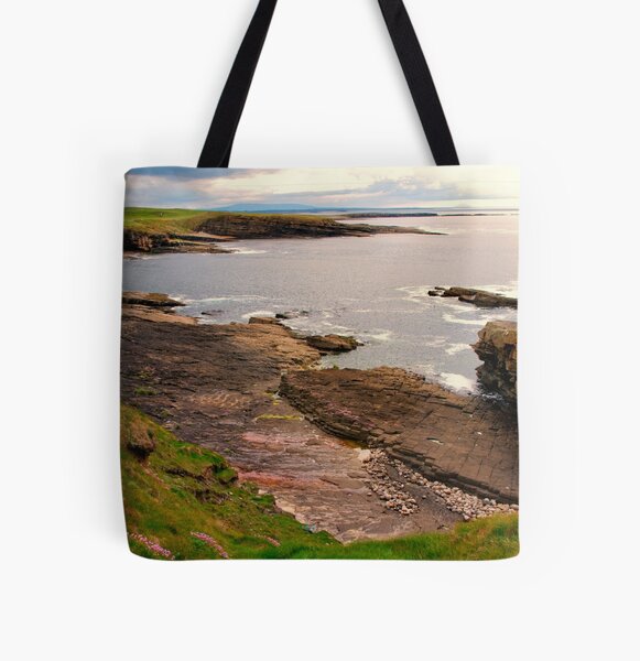 Rugged Coast Mullaghmore Ireland All Over Print Tote Bag