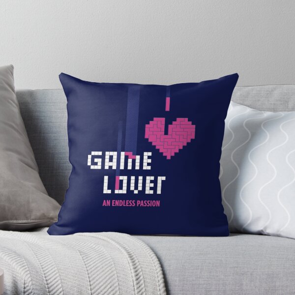 Game Lover Throw Pillow