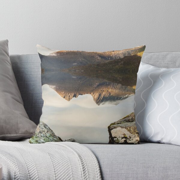 Classic Cradle Portrait Throw Pillow