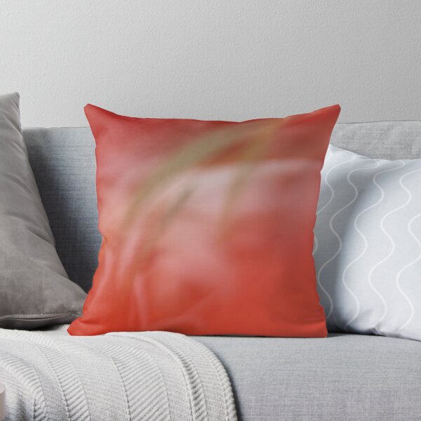 Blowing in the wind Throw Pillow