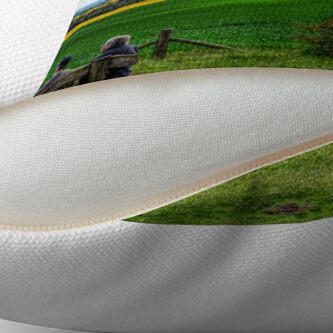 Alternate view of Enjoying the View Throw Pillow