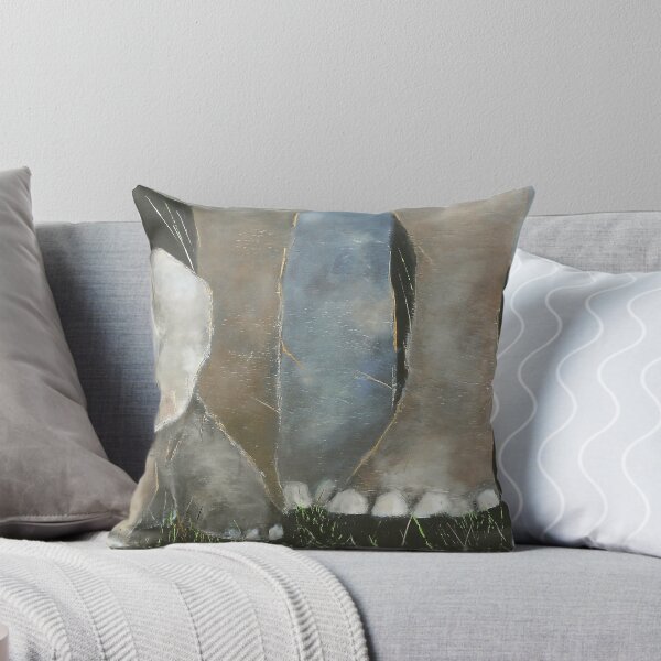 Baby Elephant 2 Throw Pillow