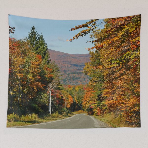 Artikelvorschau, Straße in Vermont Neu-England USA entworfen und verkauft von AnnDixon.