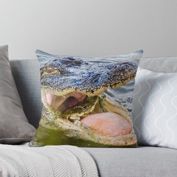 Item preview, Gator Eating Crab designed and sold by clizzul.