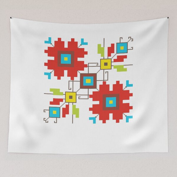 Item preview, Geometric flowers designed and sold by oleo79.
