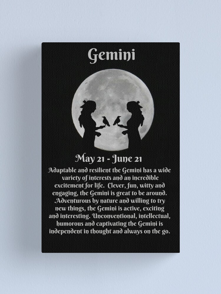 Gemini Zodiac Sign of the Twins May and June Birthdays