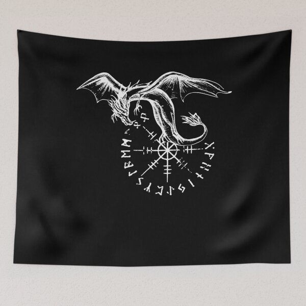 Item preview, Viking Iceland Dragon Helm of Awe Way finder designed and sold by Mile Marker Brands.