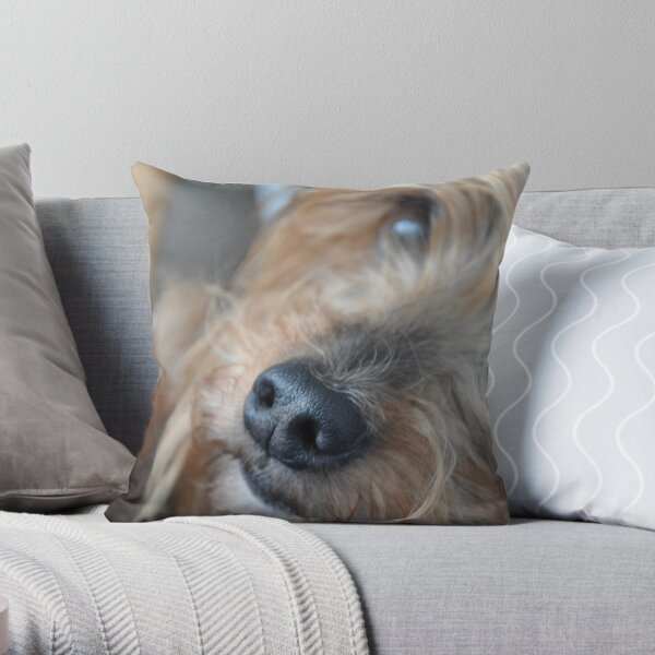 Skitsy Throw Pillow